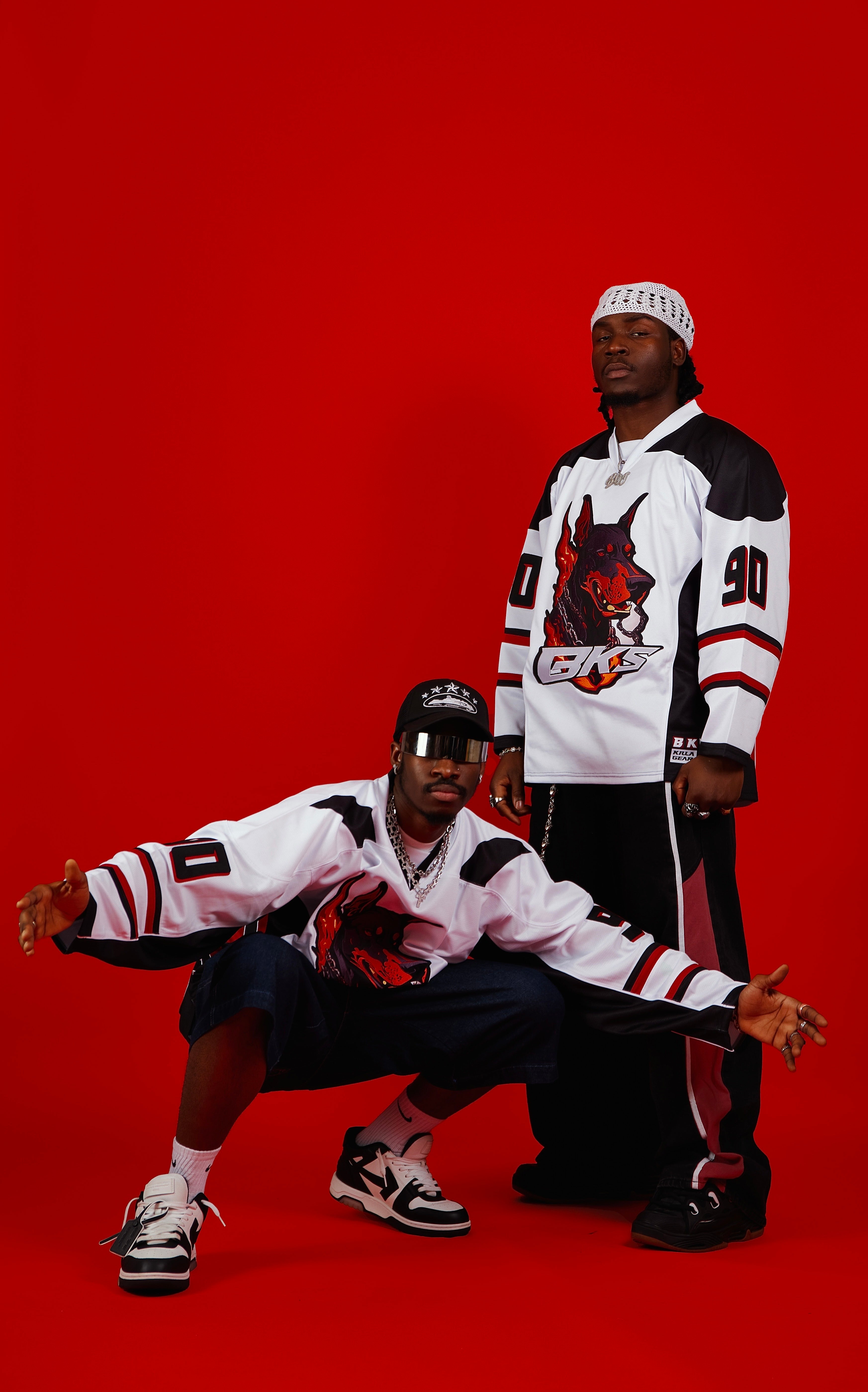 BLACK TOP ICE HOCKEY DAWG JERSEY