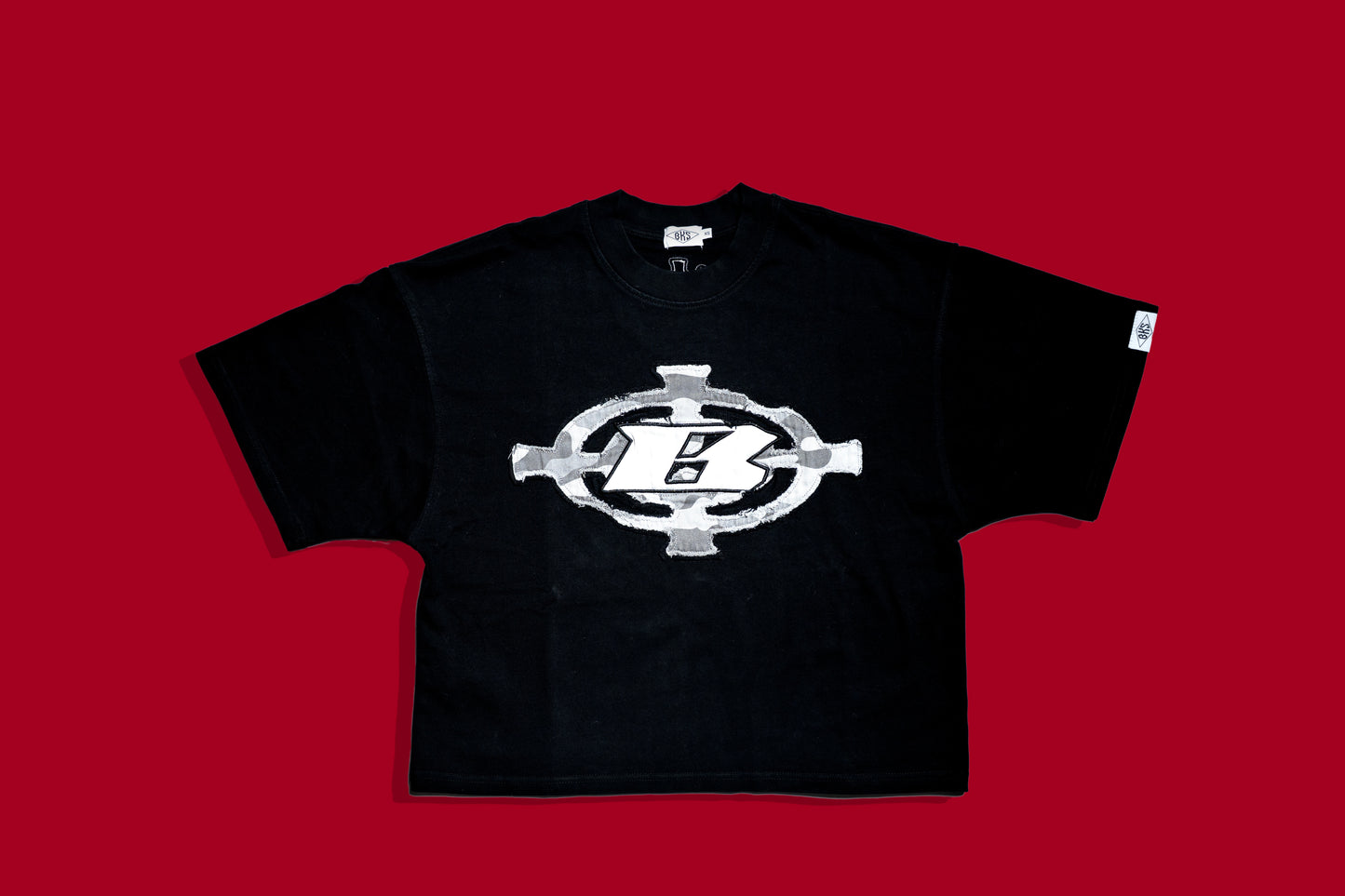 BLOCK RUNNER TEE - CAMO PRINT