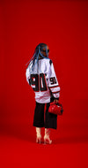 WHITE TOP ICE HOCKEY DAWG JERSEY